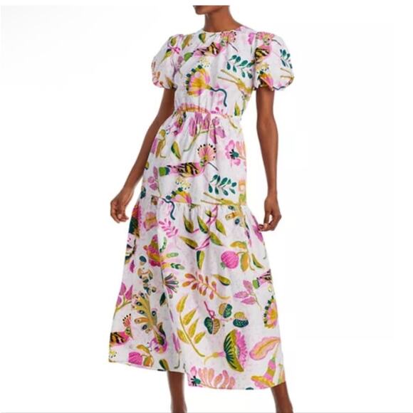 Banjanan Dresses & Skirts - NEW Women's Banjanjan Valerna Dress XS Parrot Tropical Floral